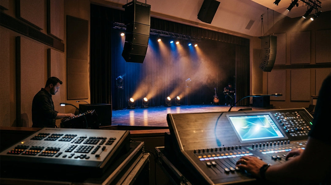 Sound System and Lighting for Live Stage Performances