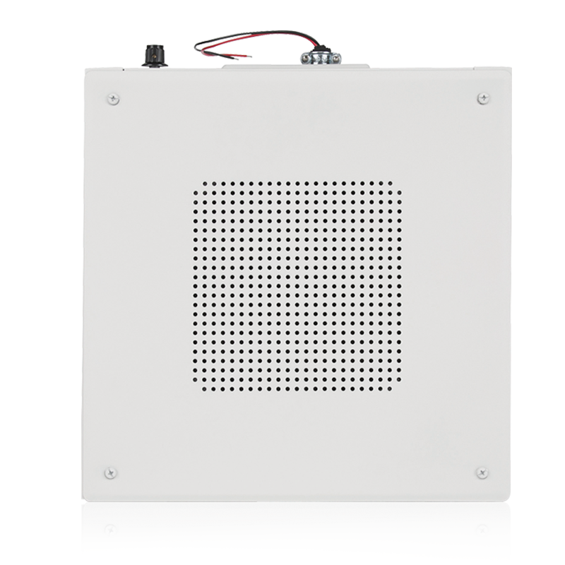 ATLASIED 8" Speaker Dual Cone Sound Masking 70v 4w Transformer Enclosure Black