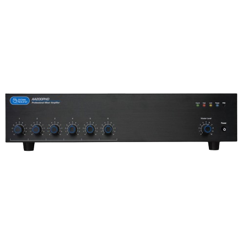 ATLASIED Mixer Amplifier 6 Input 200 Watt With Automatic System Test