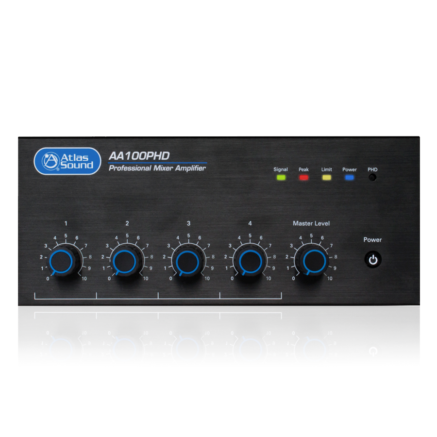 ATLASIED Mixer Amplifier 4 Input 100w With Phd