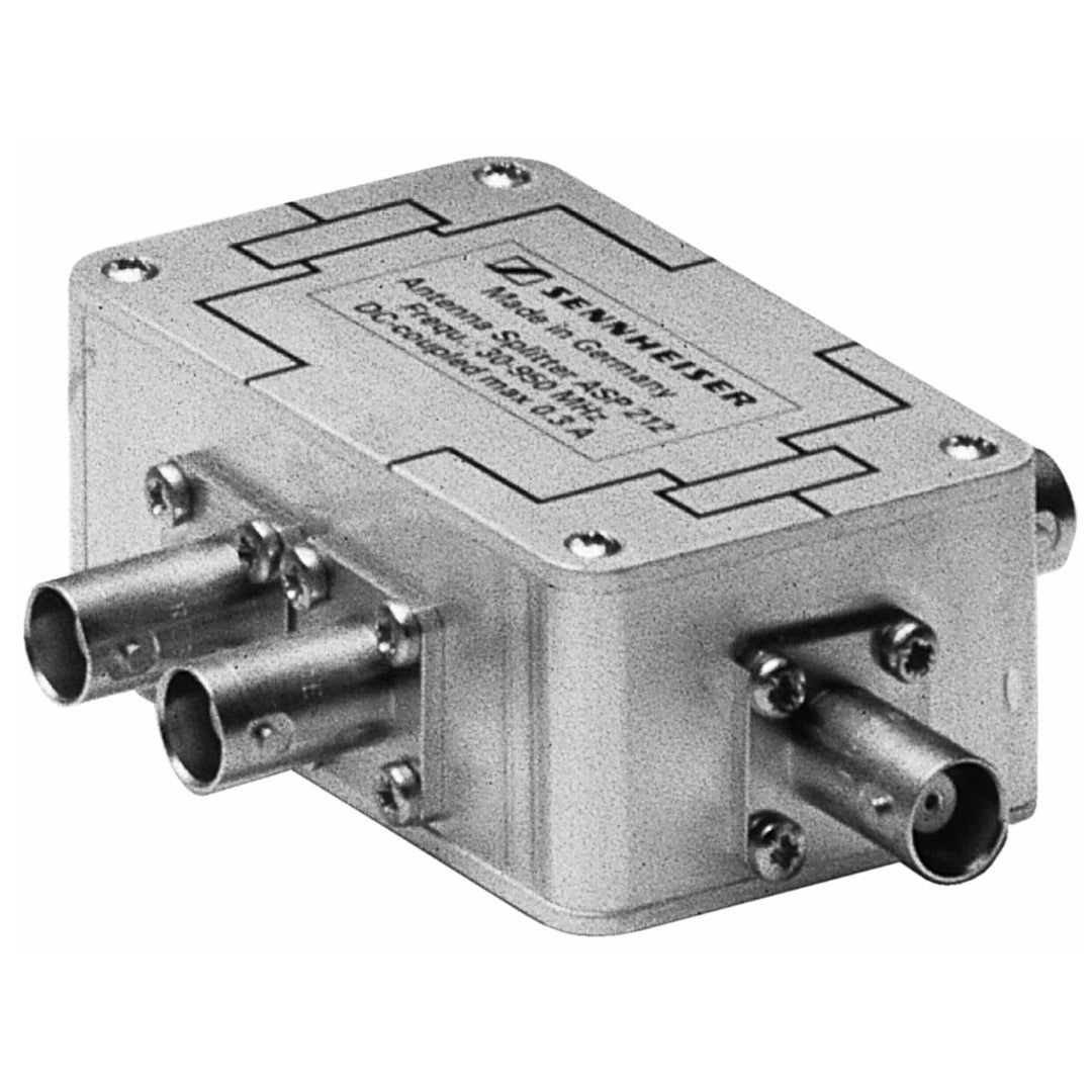 Sennheiser ASP 212 One Dual Two-Way Bnc Passive Splitter Box With Dc Pass Through, Used with BNC
