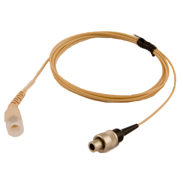 Sennheiser 511718 beige ultra-thin replacement cable with 3-pin Lemo connector for HSP 2/4 headset
