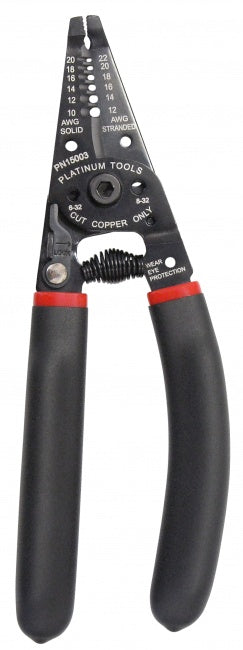 PLATINUM TOOLS Prostrip 10/20 Wire Stripper Clamshell