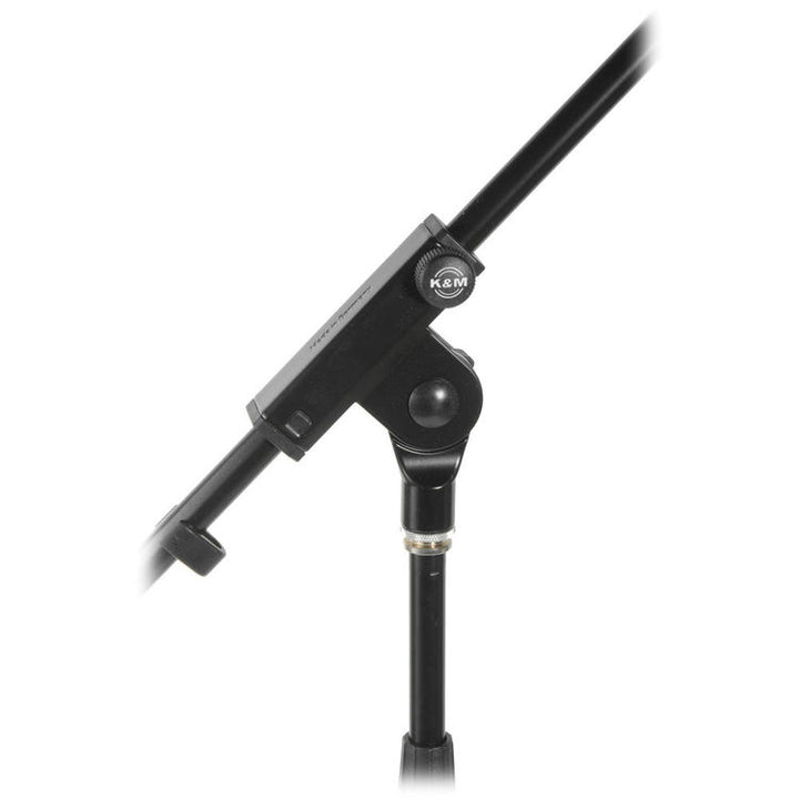 K&M 21070 Tripod Microphone Stand with 32" Boom, Black