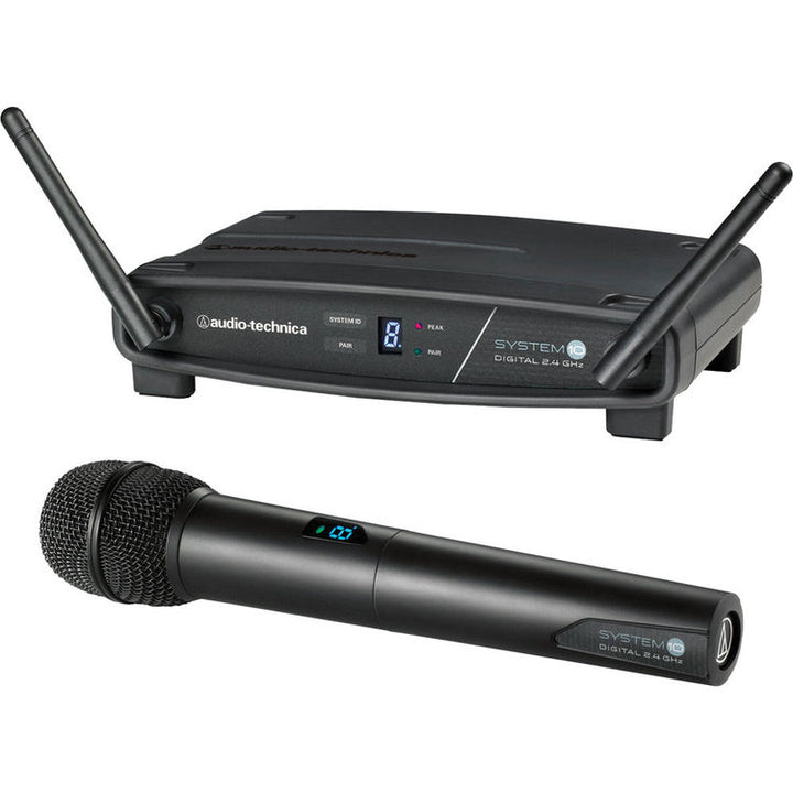 Audio-Technica ATW-1102 System 10 Digital Wireless Handheld Microphone System
