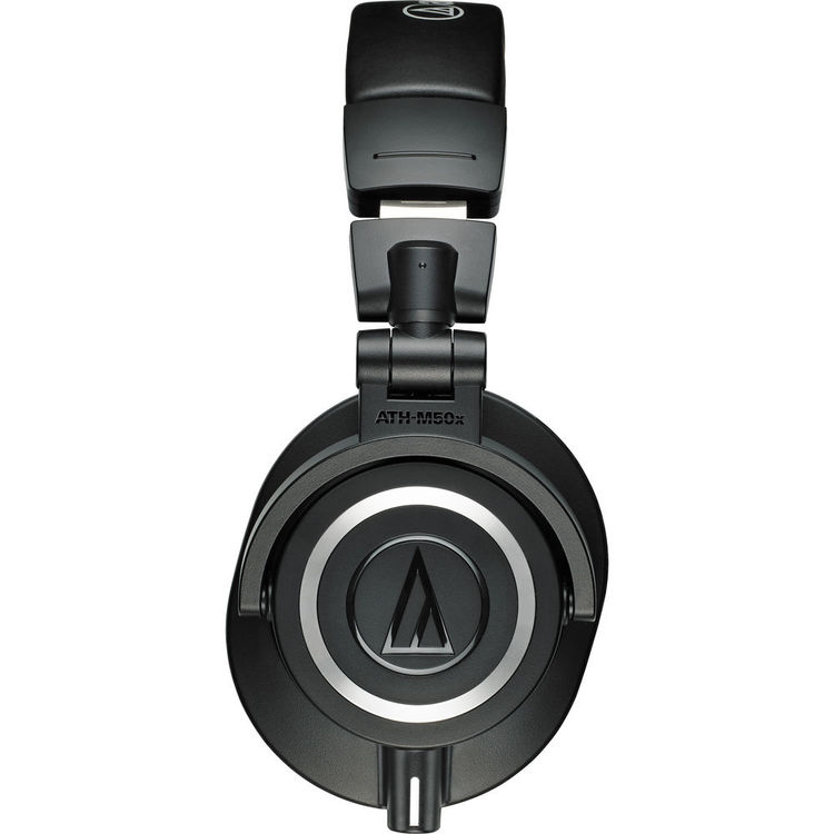 Audio-Technica ATH-M50x Closed-Back Monitor Headphones, Black