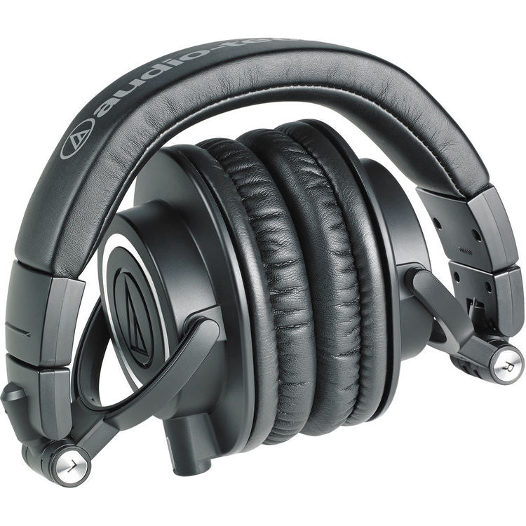 Audio-Technica ATH-M50x Closed-Back Monitor Headphones, Black