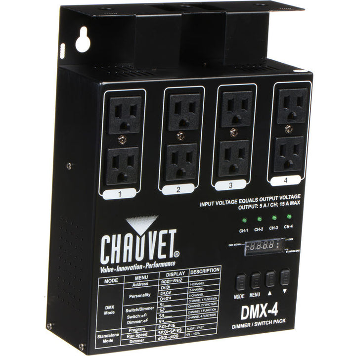 CHAUVET DJ DMX-4 4-Channel Dimmer Pack