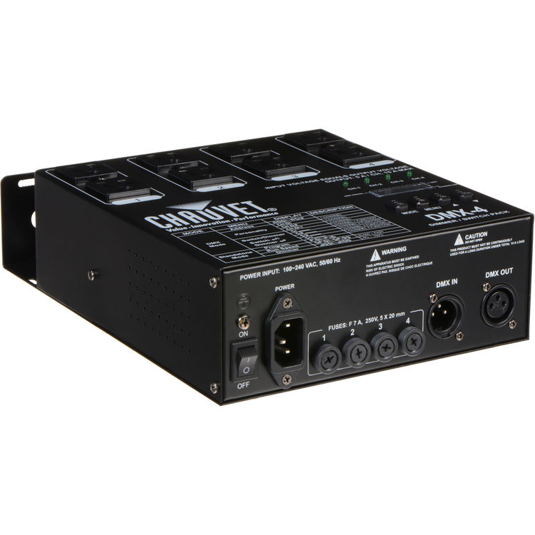 CHAUVET DJ DMX-4 4-Channel Dimmer Pack