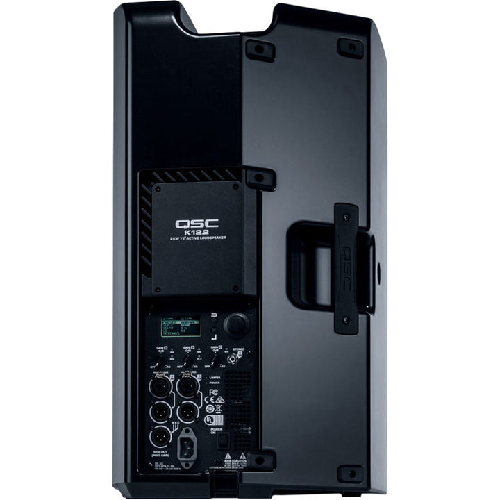 QSC K12.2 Two-Way 12" 2000W Powered PA Speaker with Integrated Speaker Processor