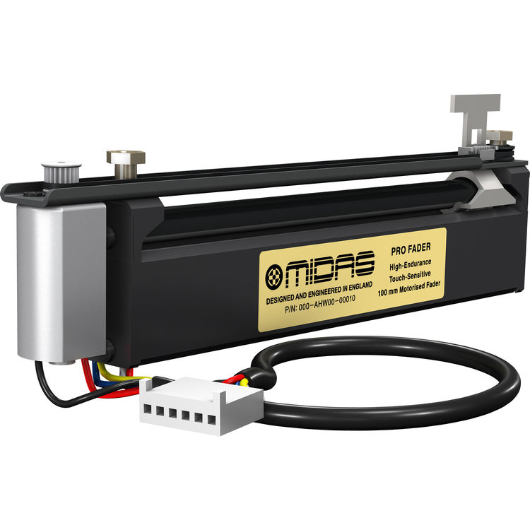 Midas PRO FADER Touch-Sensitive Motorized 100mm Fader with 200mm Cable set of 5