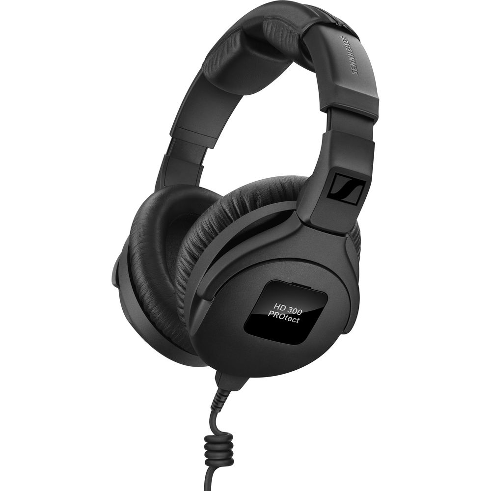 Sennheiser HD 300 Pro closed-back monitoring headphones with 6 Hz to 25 kHz response