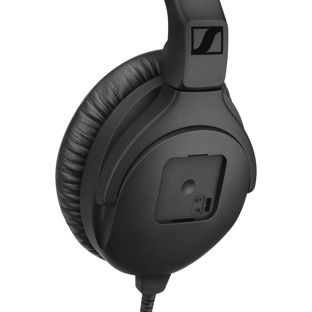 Sennheiser HD 300 Pro closed-back monitoring headphones with 6 Hz to 25 kHz response