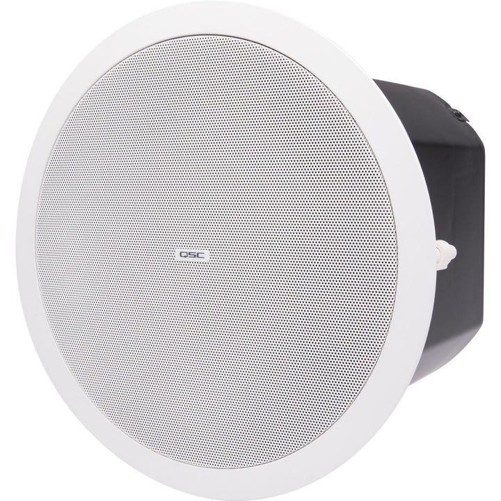 QSC AD-C.SUB 6.5" Small-Format Passive Ceiling Subwoofer, White (B-STOCK)