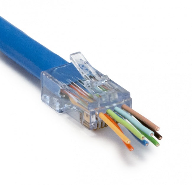 PLATINUM TOOLS Ezex38 Cat5e Connector 100/Jar