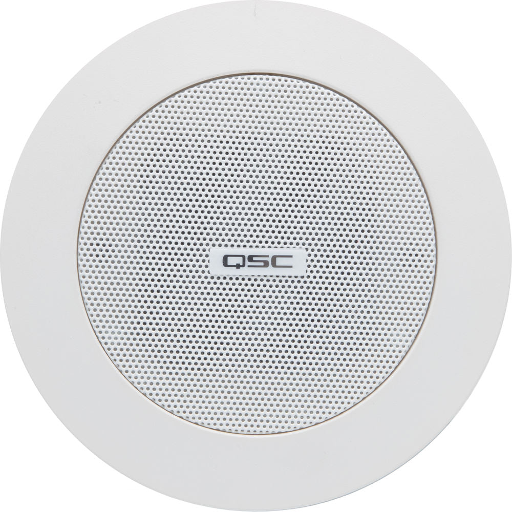 QSC AD-C.SAT 2.75" Small-Format Passive Ceiling Satellite Loudspeakers (White, Pair) (B-STOCK)
