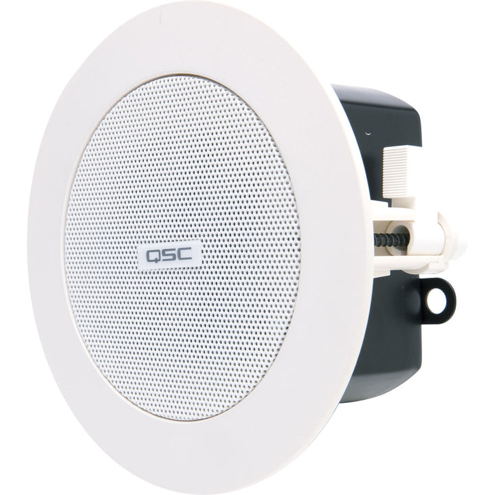 QSC AD-C.SAT 2.75" Small-Format Passive Ceiling Satellite Loudspeakers (White, Pair) (B-STOCK)
