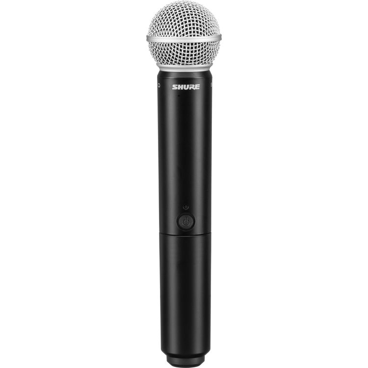 Shure BLX24/SM58 Wireless Handheld Microphone System with SM58 Capsule