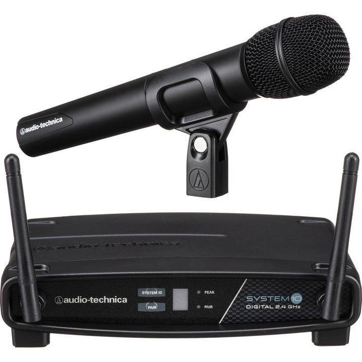 Audio-Technica ATW-1102 System 10 Digital Wireless Handheld Microphone System