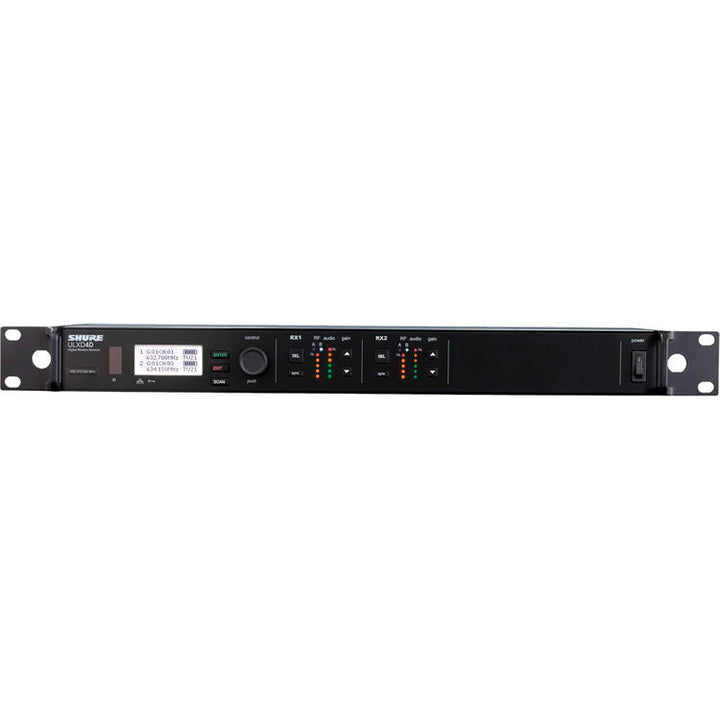 Shure ULXD4D Dual-Channel Digital Wireless Receiver