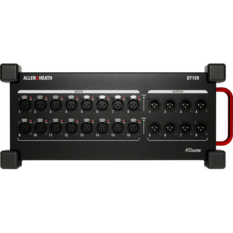 Allen & Heath DT168 16-input Dante I/O Expander (B-STOCK - FULL WARRANTY)