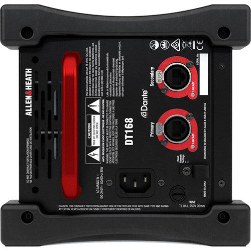 Allen & Heath DT168 16-input Dante I/O Expander (B-STOCK - FULL WARRANTY)