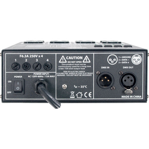 American DJ DP-DMX20L 4-Channel DMX Dimmer Pack