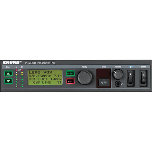 Shure P9T Wireless Transmitter for PSM 900 In-Ear Personal Monitoring System
