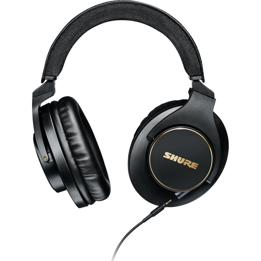Shure SRH840A Closed-Back Over-Ear Professional Monitoring Headphones for accurate audio monitoring.