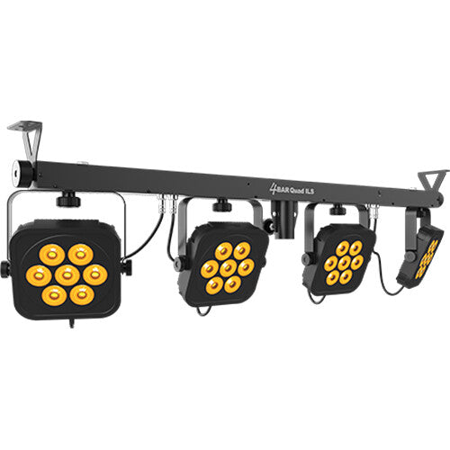 Chauvet DJ 4BAR Quad ILS LED Wash Lighting System with RGBAW+UV LEDs