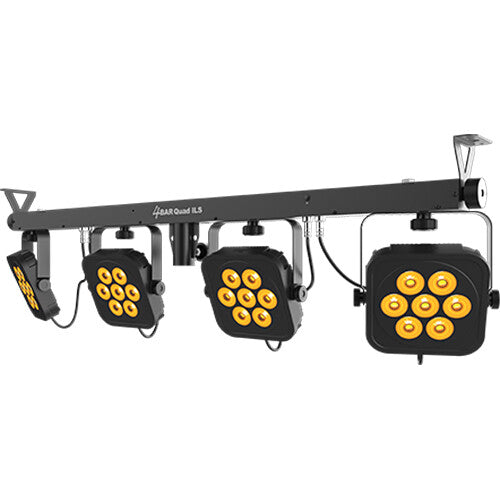 Chauvet DJ 4BAR Quad ILS LED Wash Lighting System with RGBAW+UV LEDs