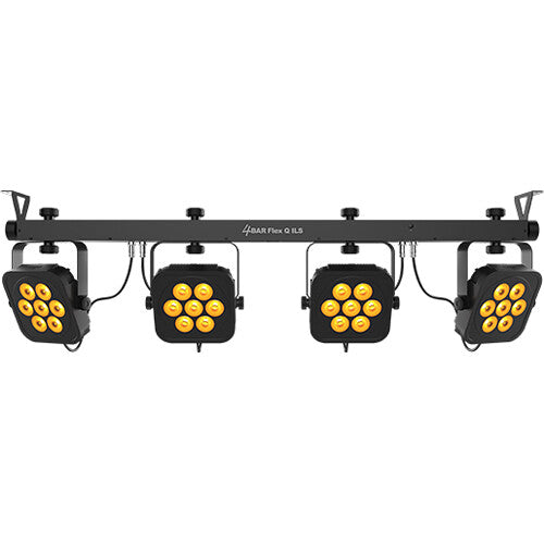 Chauvet DJ 4BAR Flex Q ILS Compact Wash Lighting System with Rechargeable Battery