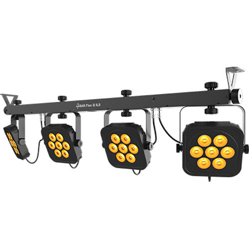 Chauvet DJ 4BAR Flex Q ILS Compact Wash Lighting System with Rechargeable Battery