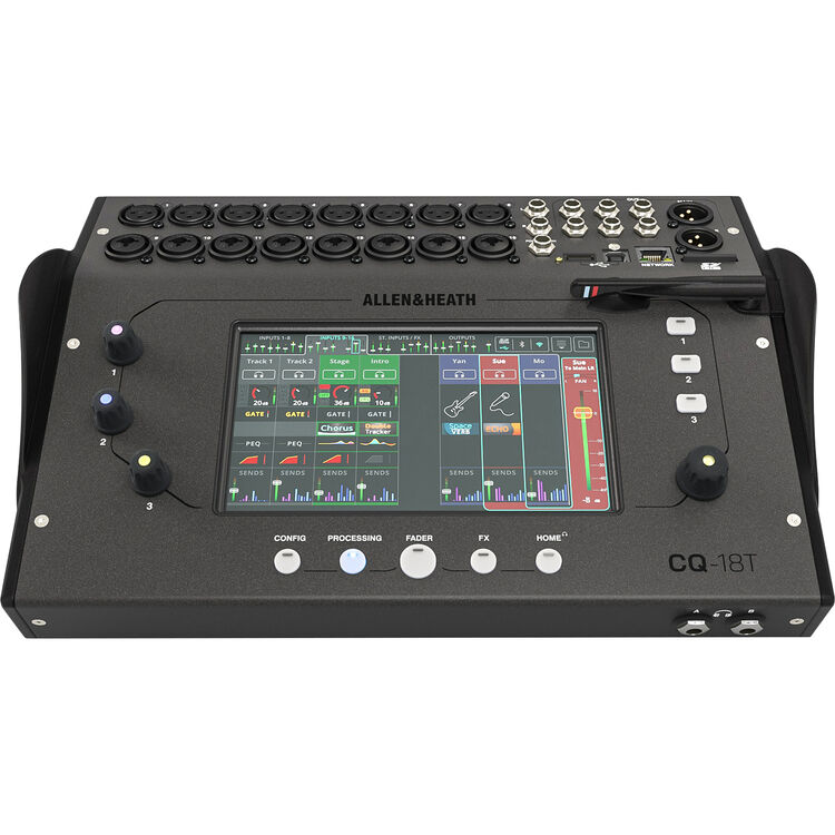 Allen & Heath CQ-18T Compact 18-Channel Digital Mixer with Touchscreen (B-STOCK) - FULL WARRANTY INCLUDED