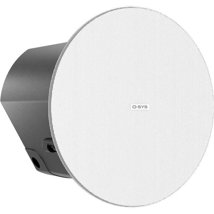 QSC AcousticDesign 6.5" 2-Way Zero-Bezel Ceiling Loudspeaker (Pair, White) (B-STOCK)