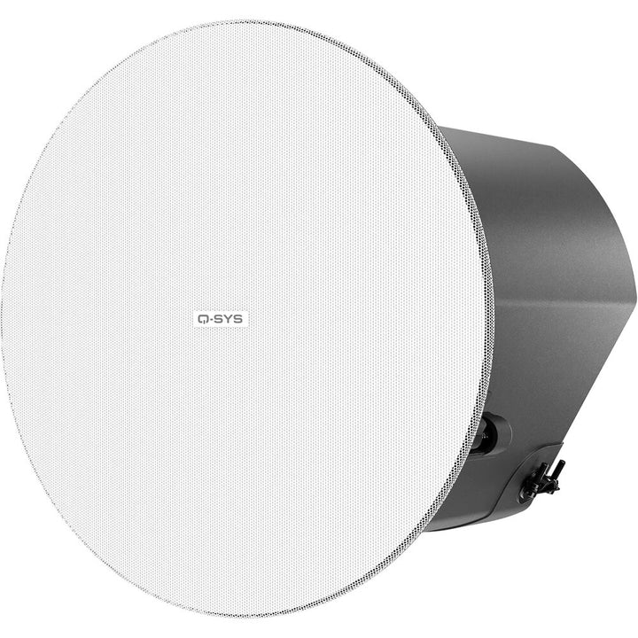QSC AcousticDesign 6.5" 2-Way Zero-Bezel Ceiling Loudspeaker (Pair, White) (B-STOCK)