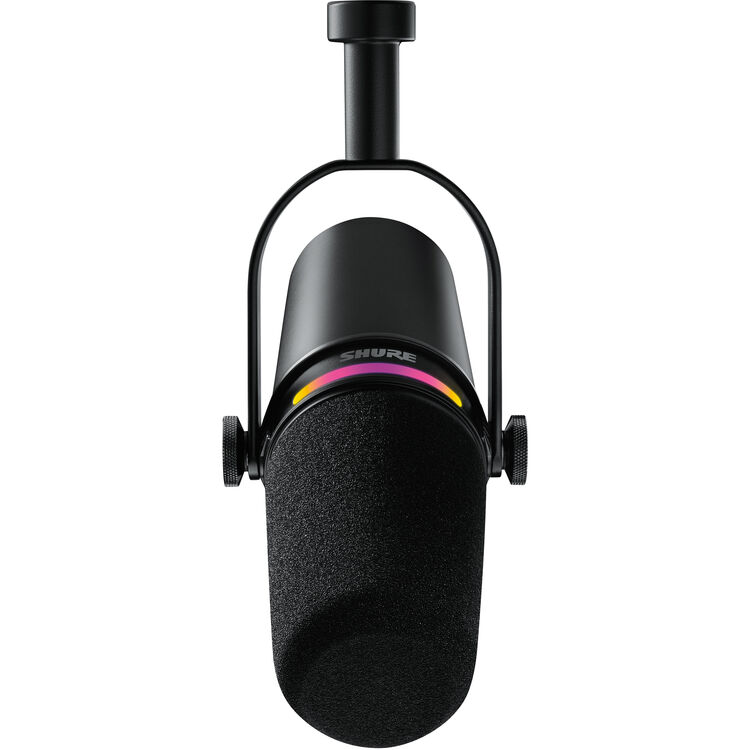 Shure MV7+ Podcast XLR/USB Microphone, Black