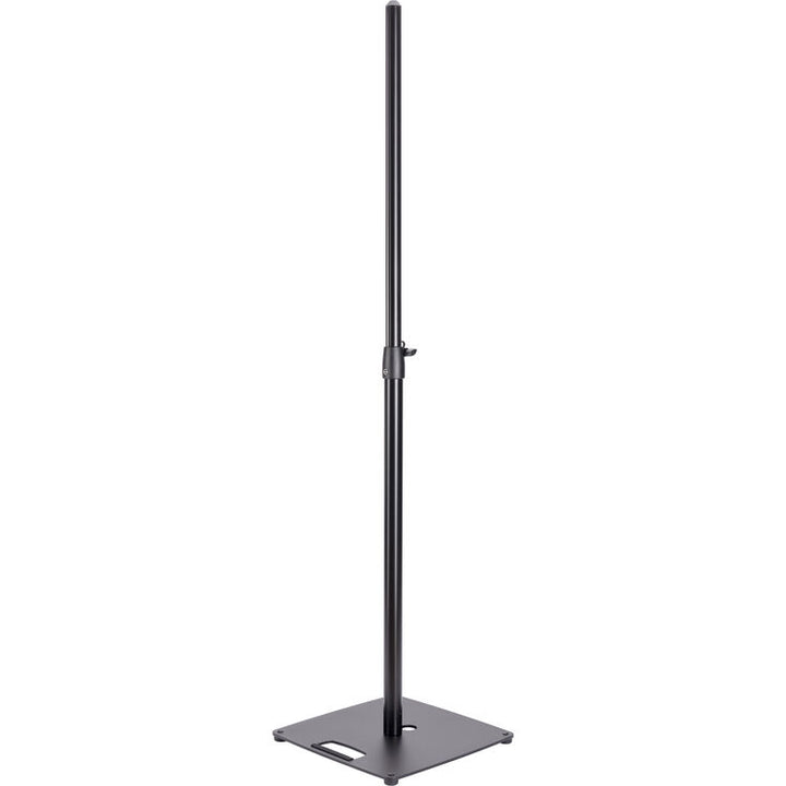 K&M 26731 Speaker Stand with Square Base, Black