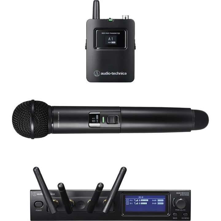 Audio-Technica ATW-1423 System 20 PRO Dual (Handheld and Body-Pack) System