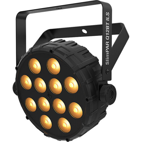 CHAUVET DJ SlimPAR Q12BT ILS Low-Profile RGBA LED PAR Light with Bluetooth (B-STOCK)