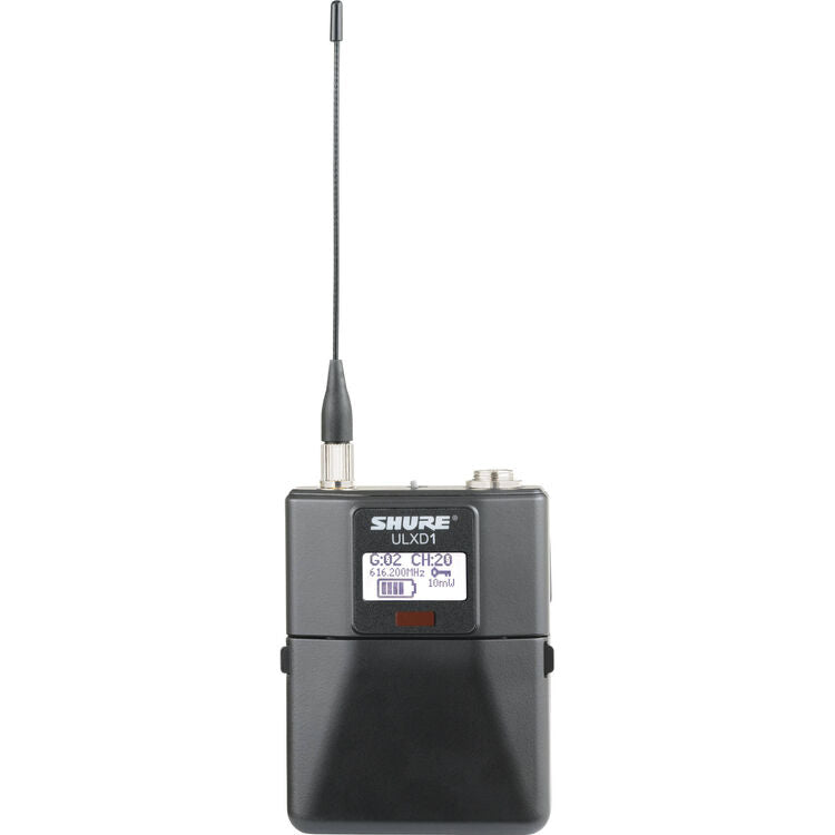 Shure ULXD1 Digital Wireless Bodypack Transmitter with TA4M