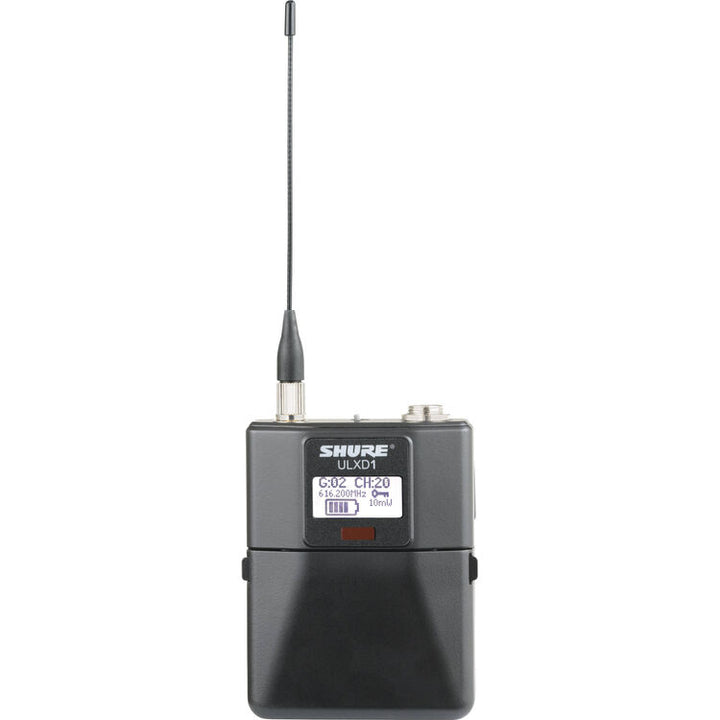 Shure ULXD1 Digital Wireless Bodypack Transmitter with TA4M