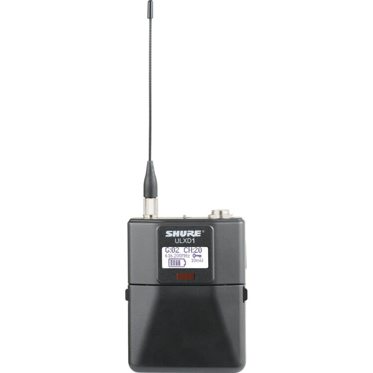 Shure ULXD1 Digital Wireless Bodypack Transmitter with LEMO3 Connector