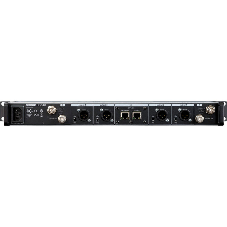 Shure ULXD4Q Quad-Channel Digital Wireless Receiver