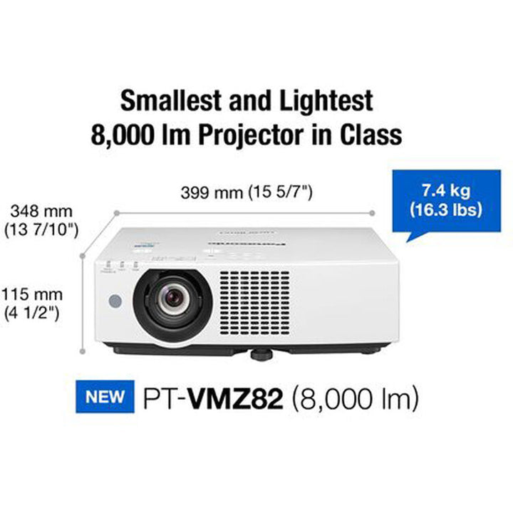 Panasonic PT-VMZ62 6500-Lumen WUXGA Laser 3LCD Projector