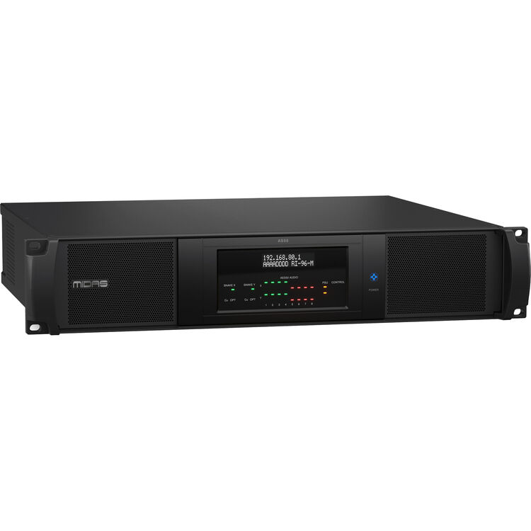 Midas AS88 Dual HyperMAC to 8 Port Dual Redundant AES50 Converter front view