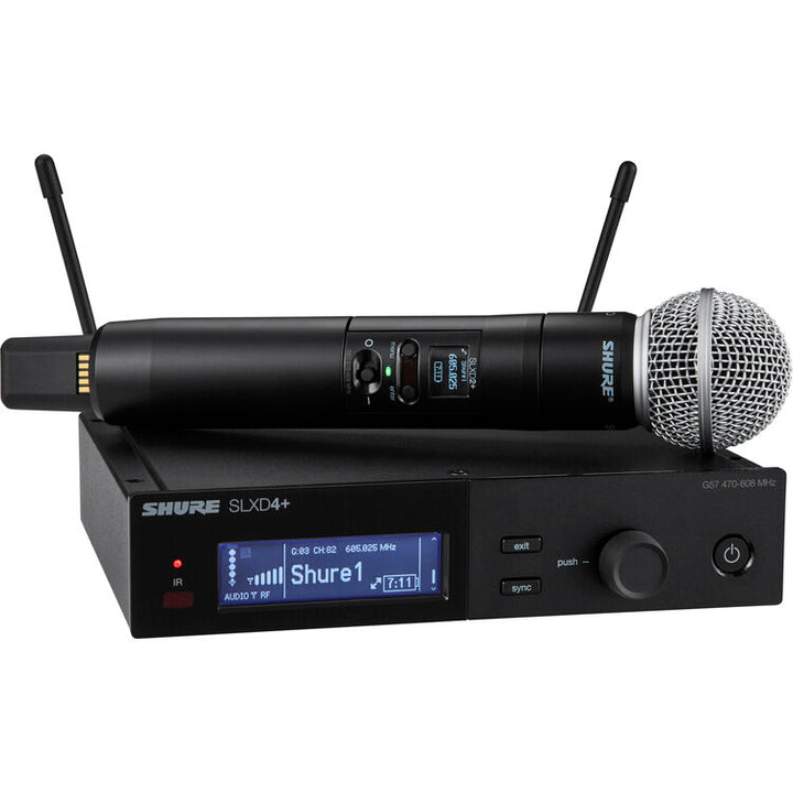 Shure SLXD24+/58 Digital Wireless Handheld Microphone System with SM58 Capsule (G57: 470 to 608 MHz)