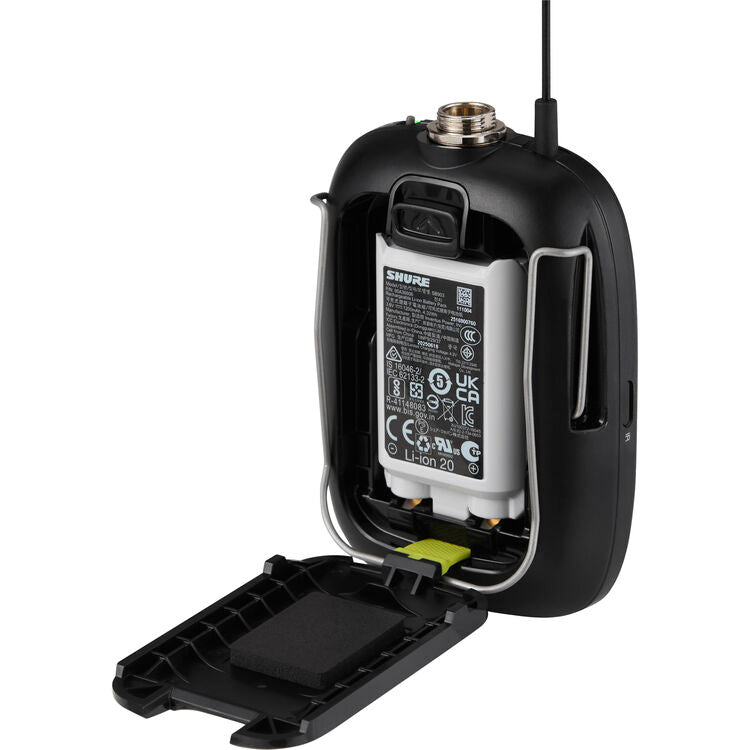 Shure SLXD14+/93 Digital Wireless Omni Lavalier Microphone System (G57: 470 to 608 MHz)
