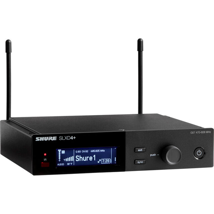 Shure SLXD24+/B87A Digital Wireless Handheld Microphone System with Beta 87A Capsule (G57: 470 to 608 MHz)
