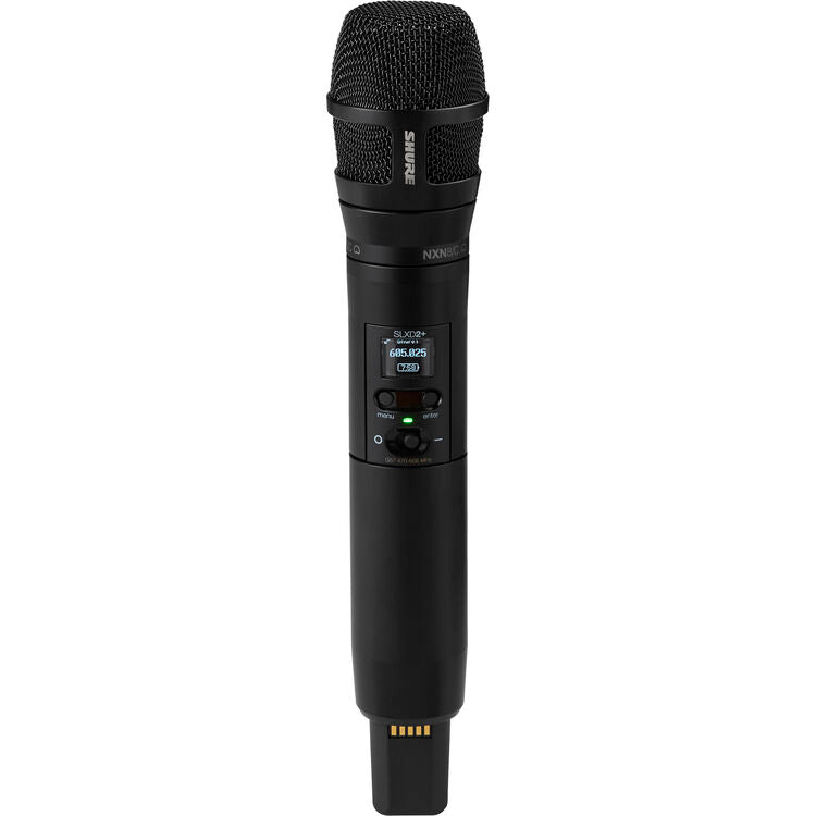 Shure SLXD24+/N8C Digital Wireless Handheld Microphone System with Nexadyne 8/C Cardioid Capsule (G57: 470 to 608 MHz)